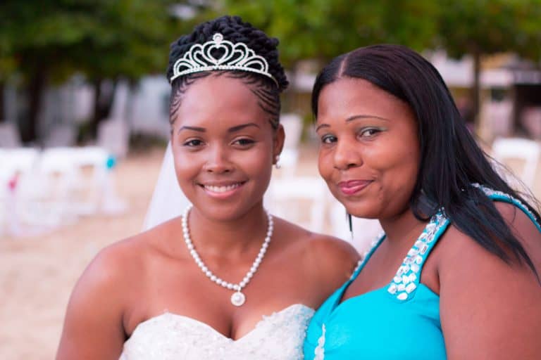 Beach Wedding Bride